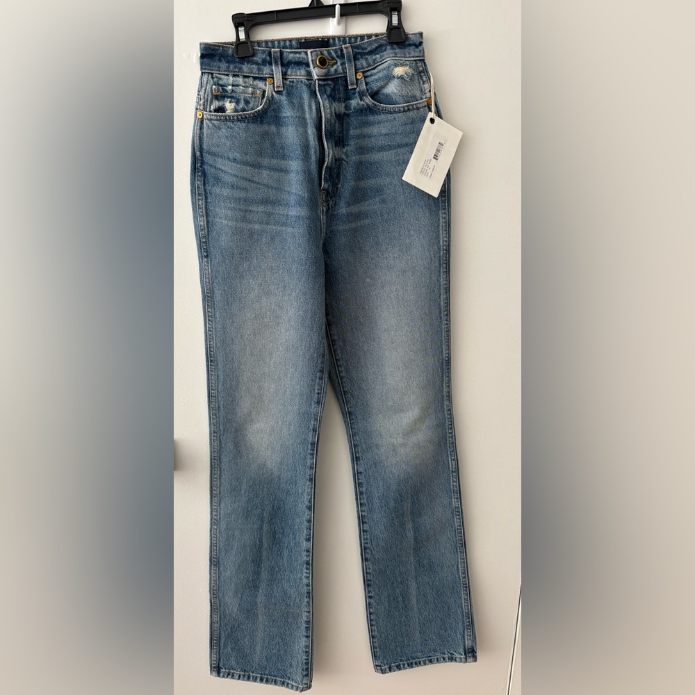 *NWT* Khaite Danielle Jeans.  Boise Wash